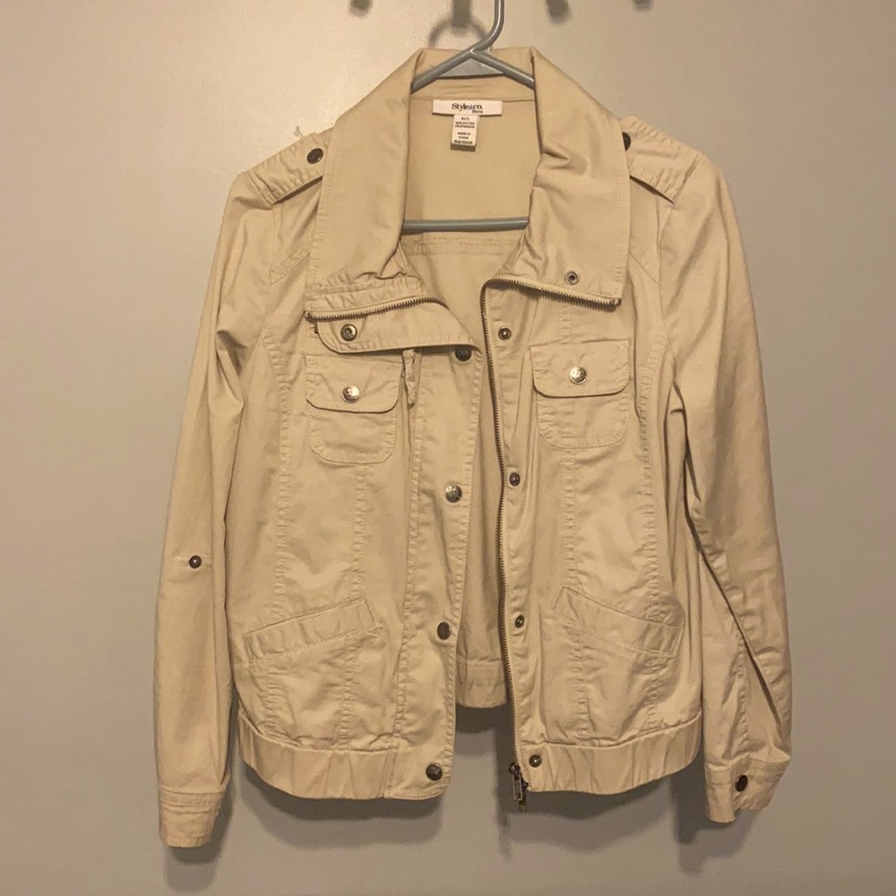 khaki jacket